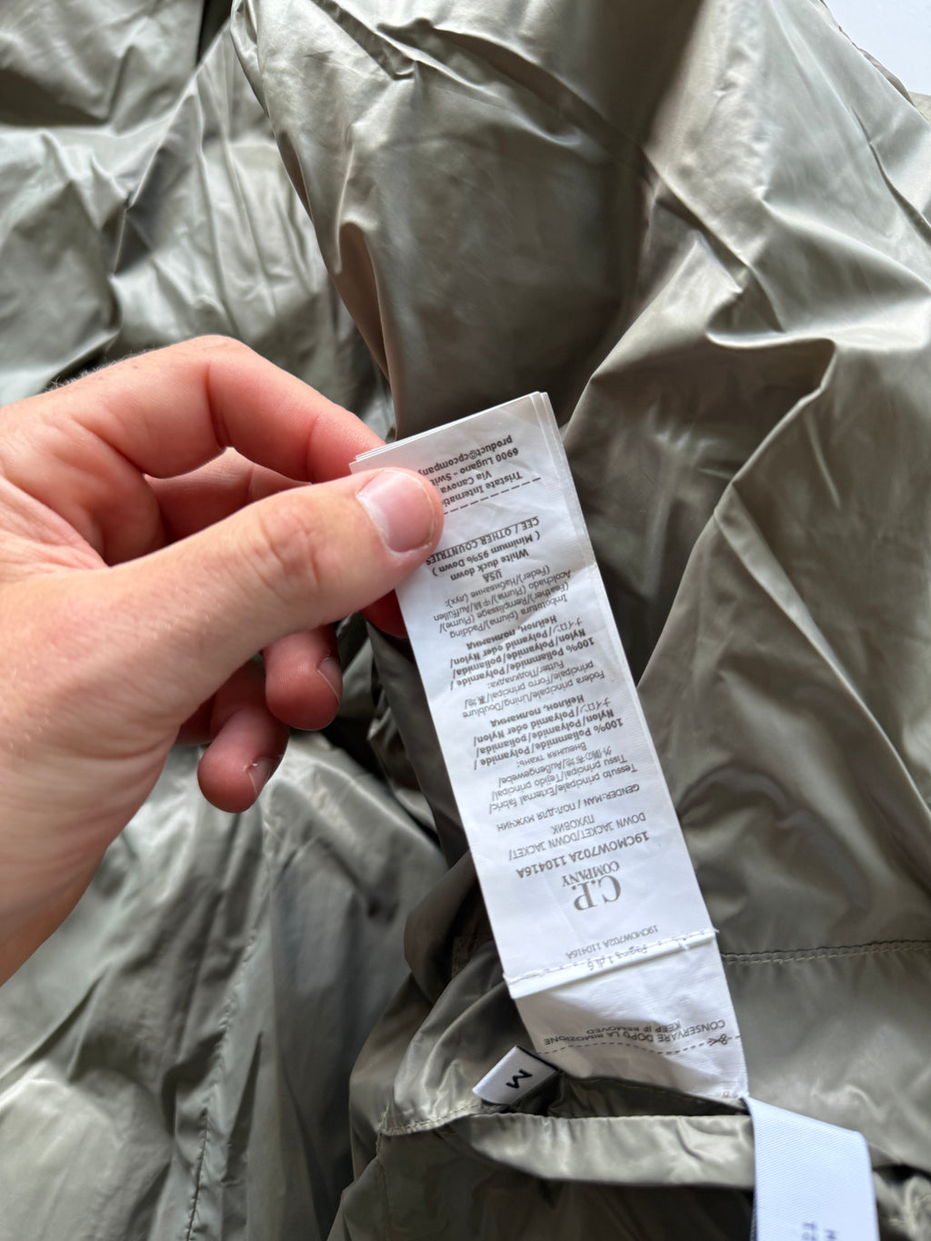 CP Company DD Shell Down Jacket