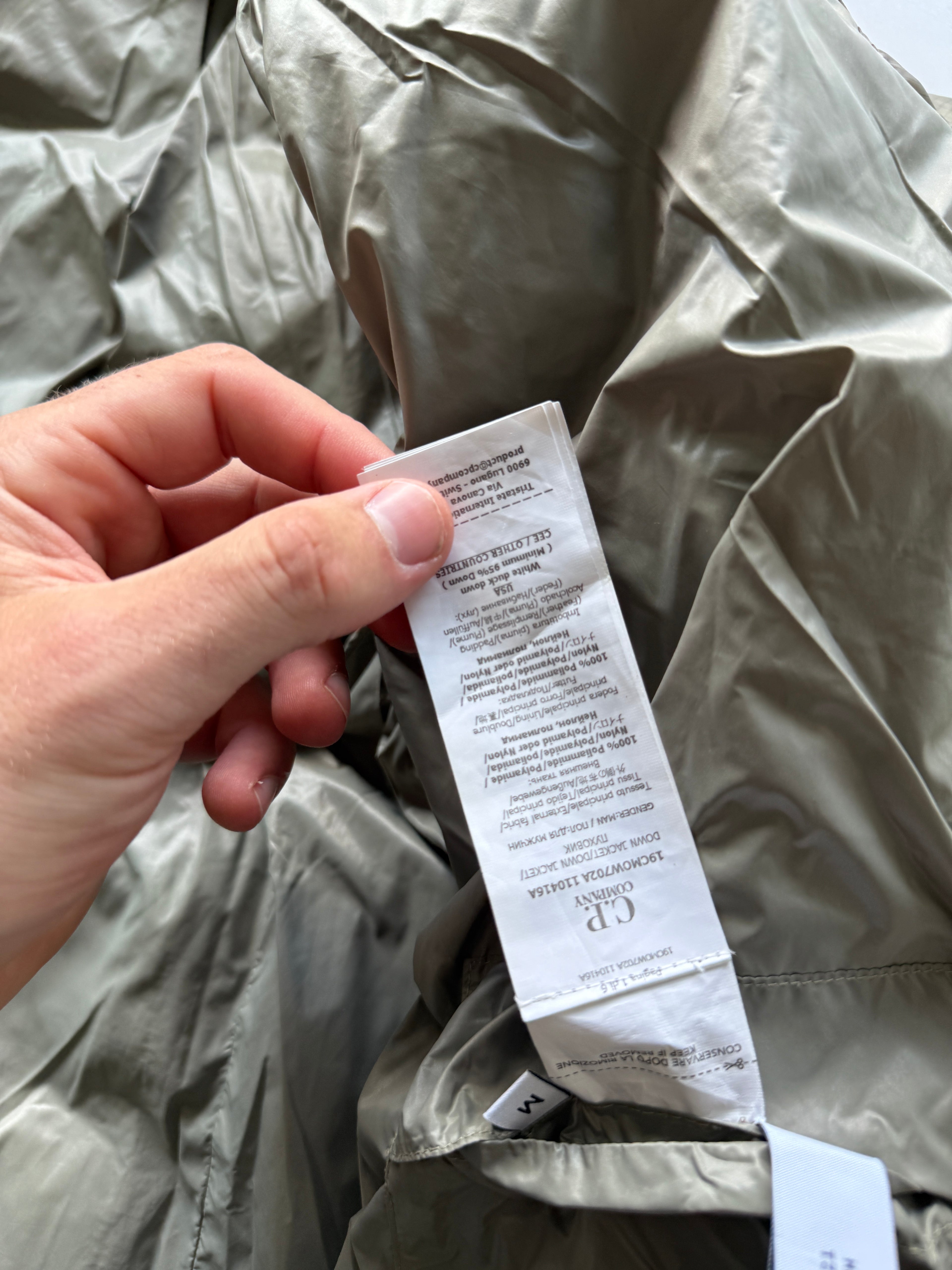 CP Company DD Shell Down Jacket