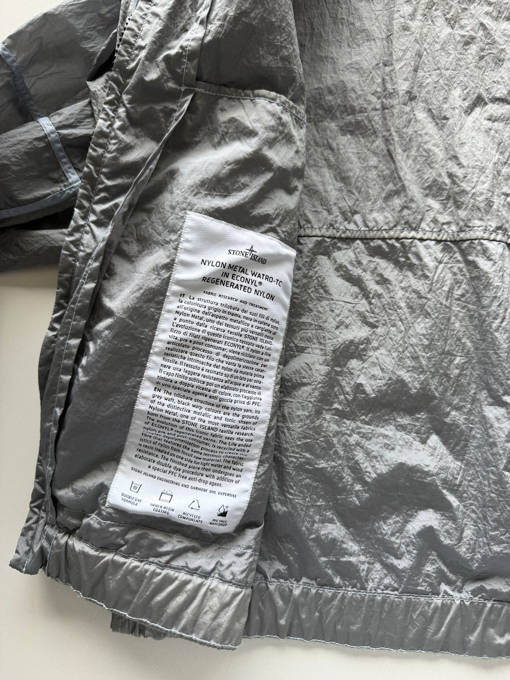 Stone Island Nylon Metal Watro Down Jacket