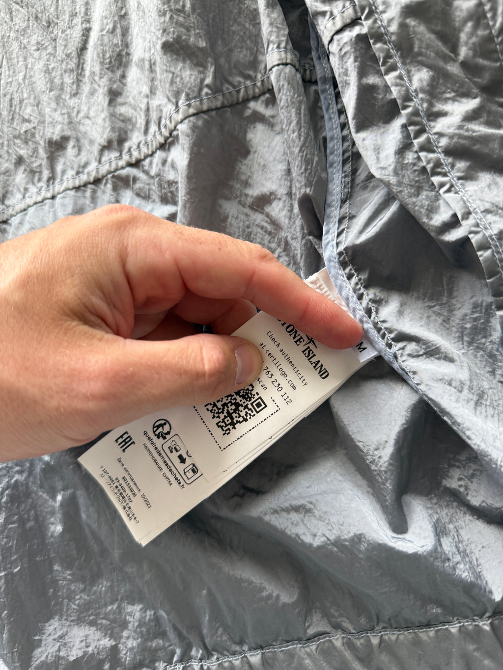 Stone Island Nylon Metal Watro Down Jacket
