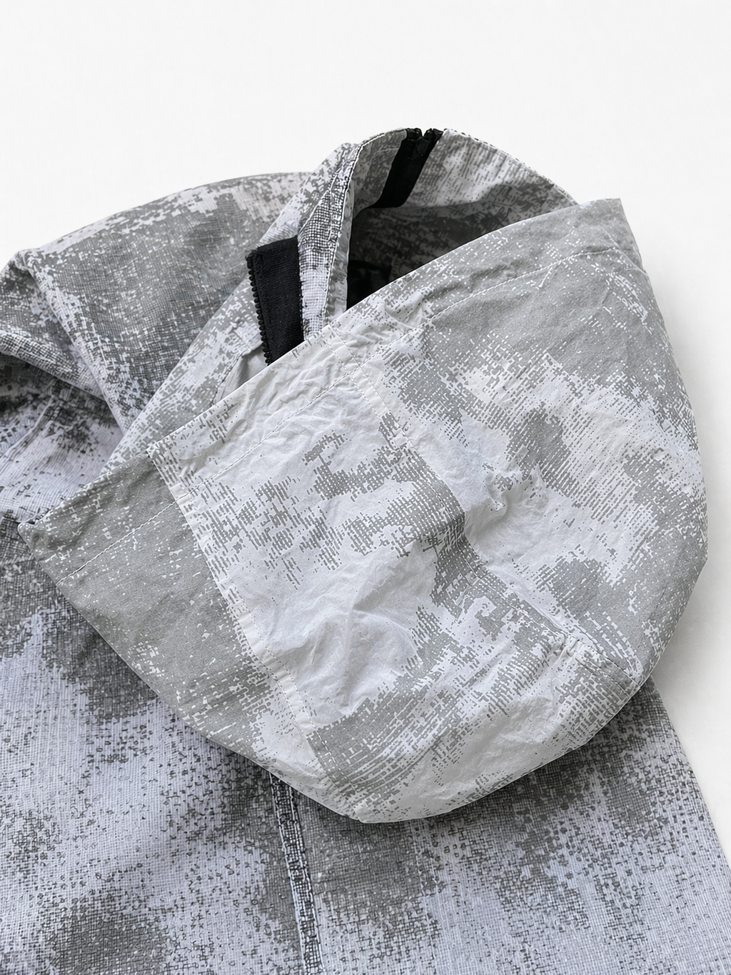 Stone Island Dissolving Grid Camo Reflective Jacket